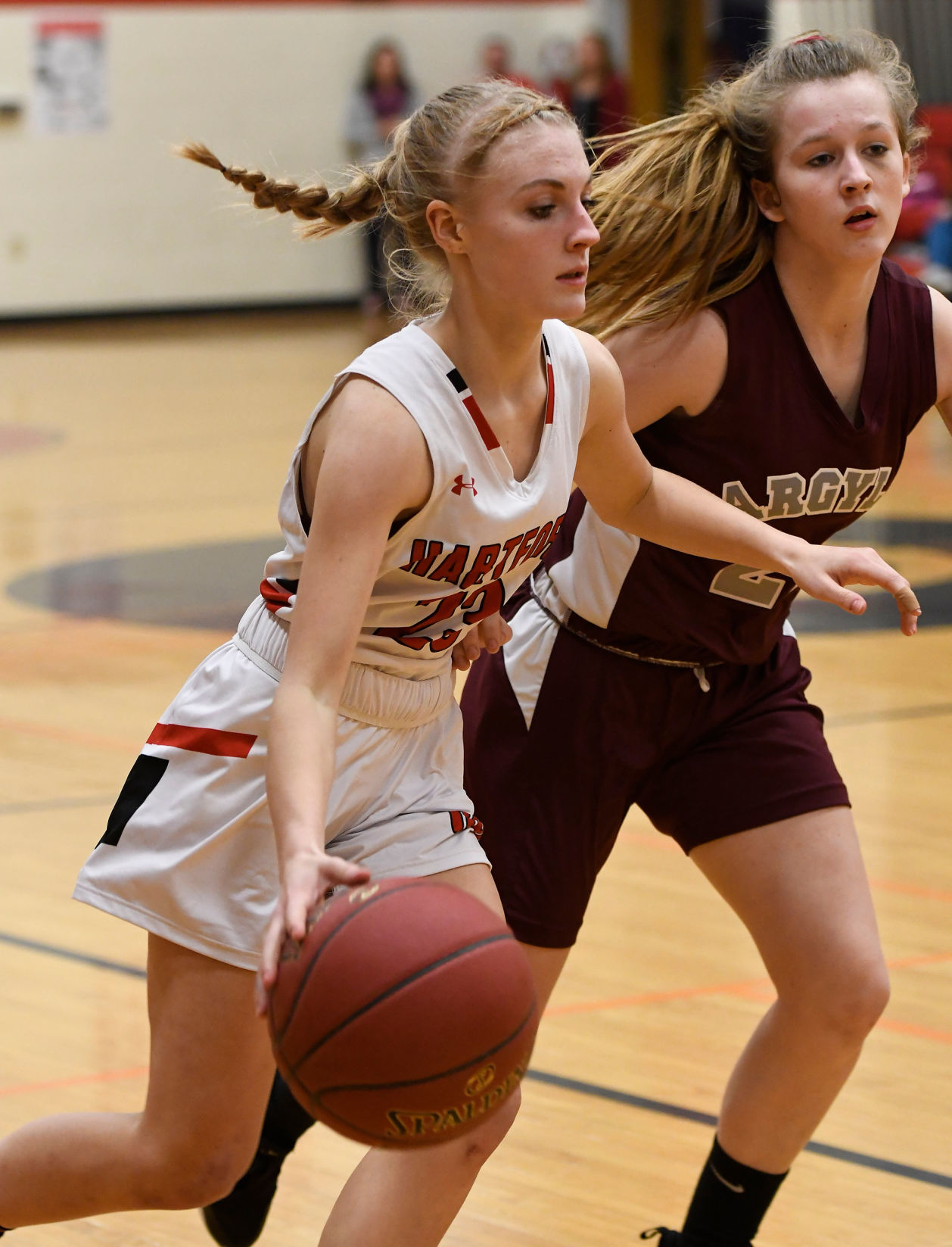 Girls Basketball: Argyle at Hartford
